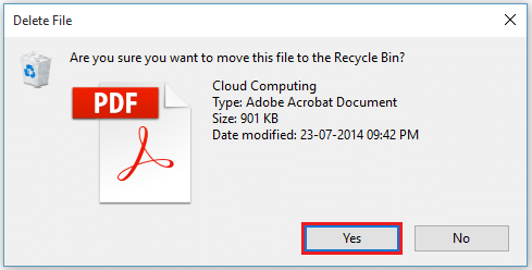 Accidental deletion: Be cautious while deleting files and double-check before confirming the action.
Emptying the Recycle Bin: Avoid permanently deleting files by regularly checking and restoring them from the Recycle Bin.