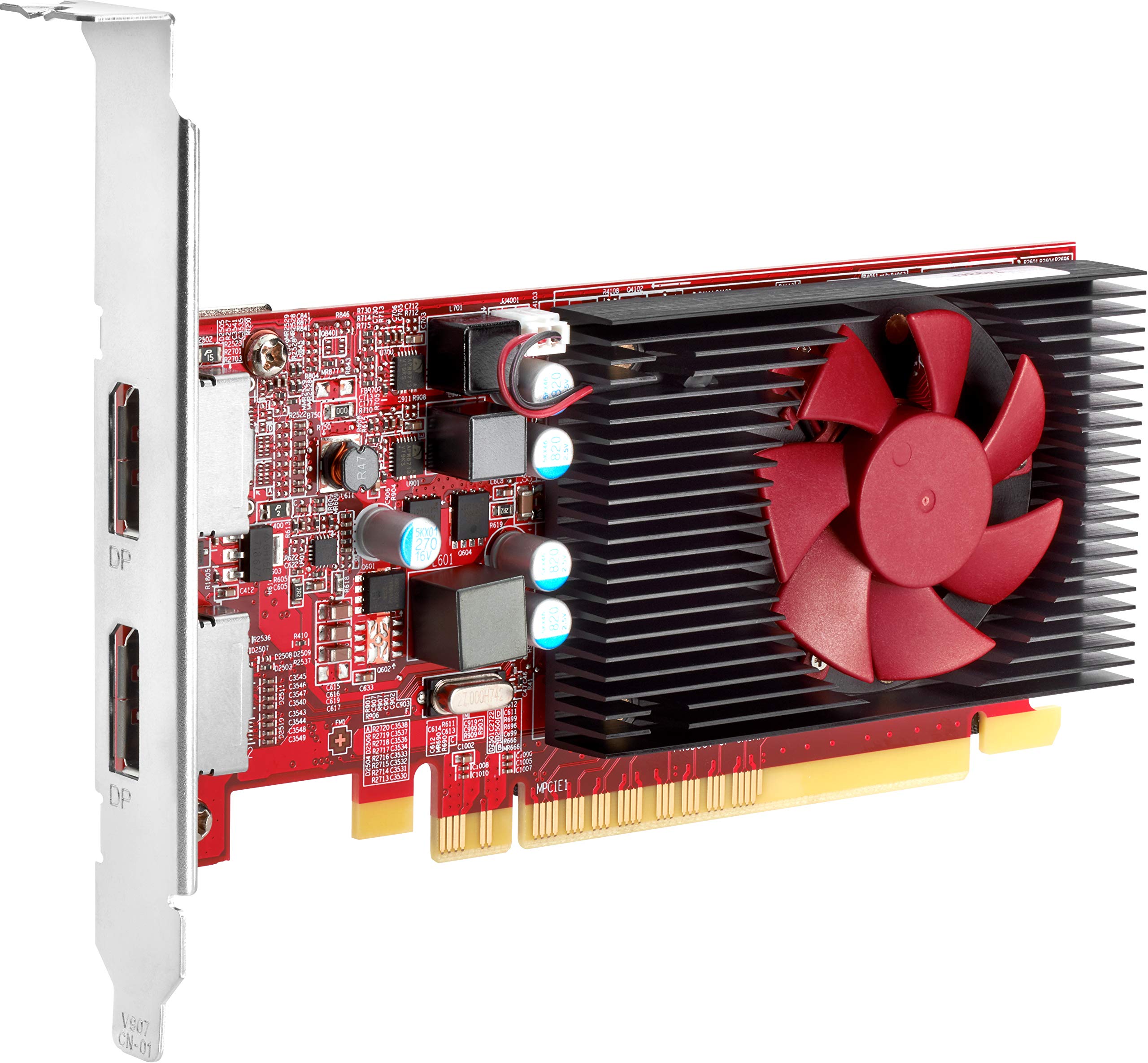 AMD Radeon R7 graphics card with a red exclamation mark icon