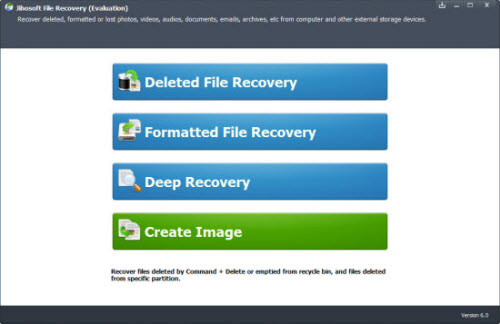 Choose the appropriate recovery mode based on your needs.
Options may include "Deleted File Recovery," "Partition Recovery," or "Formatted File Recovery."