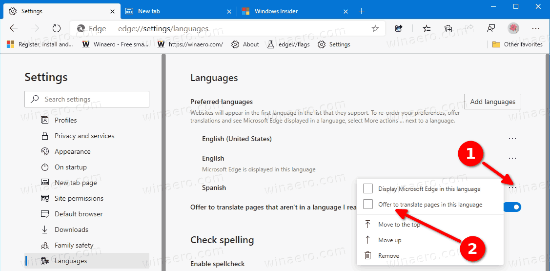 Click on "Languages"
Toggle the "Offer to translate pages that aren't in a language you read" switch to "On"