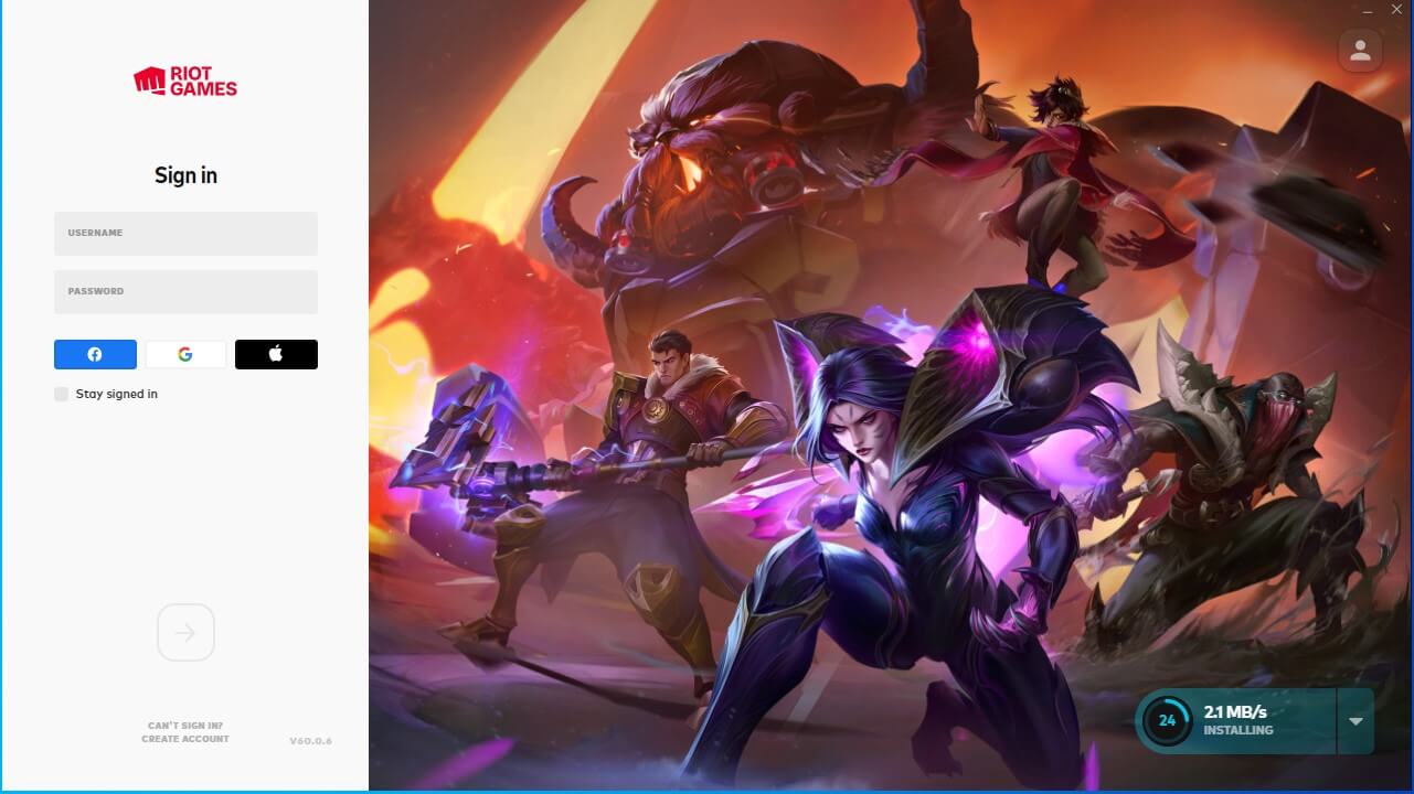 Download the latest version of League of Legends from the official website.
Run the installer and follow the on-screen instructions to reinstall the game.