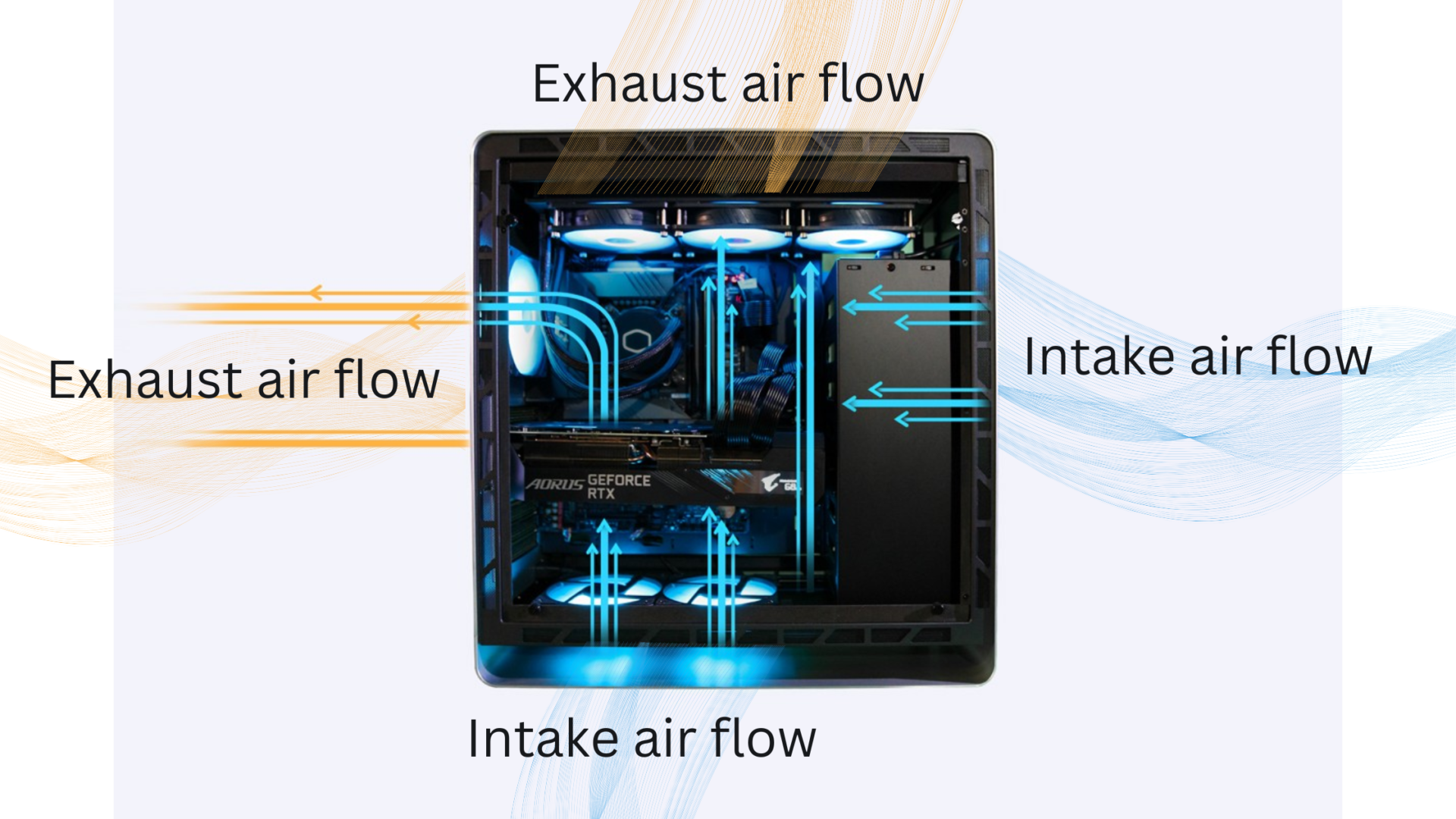 Ensure proper airflow around the computer by keeping it in a well-ventilated area.
Clean the internal cooling fans to prevent them from getting clogged with dust.