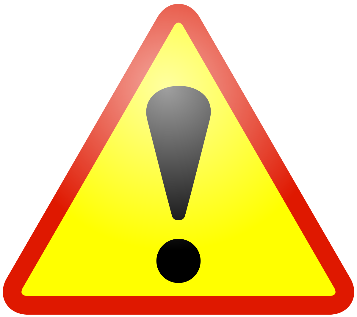 Lock icon with warning symbol
