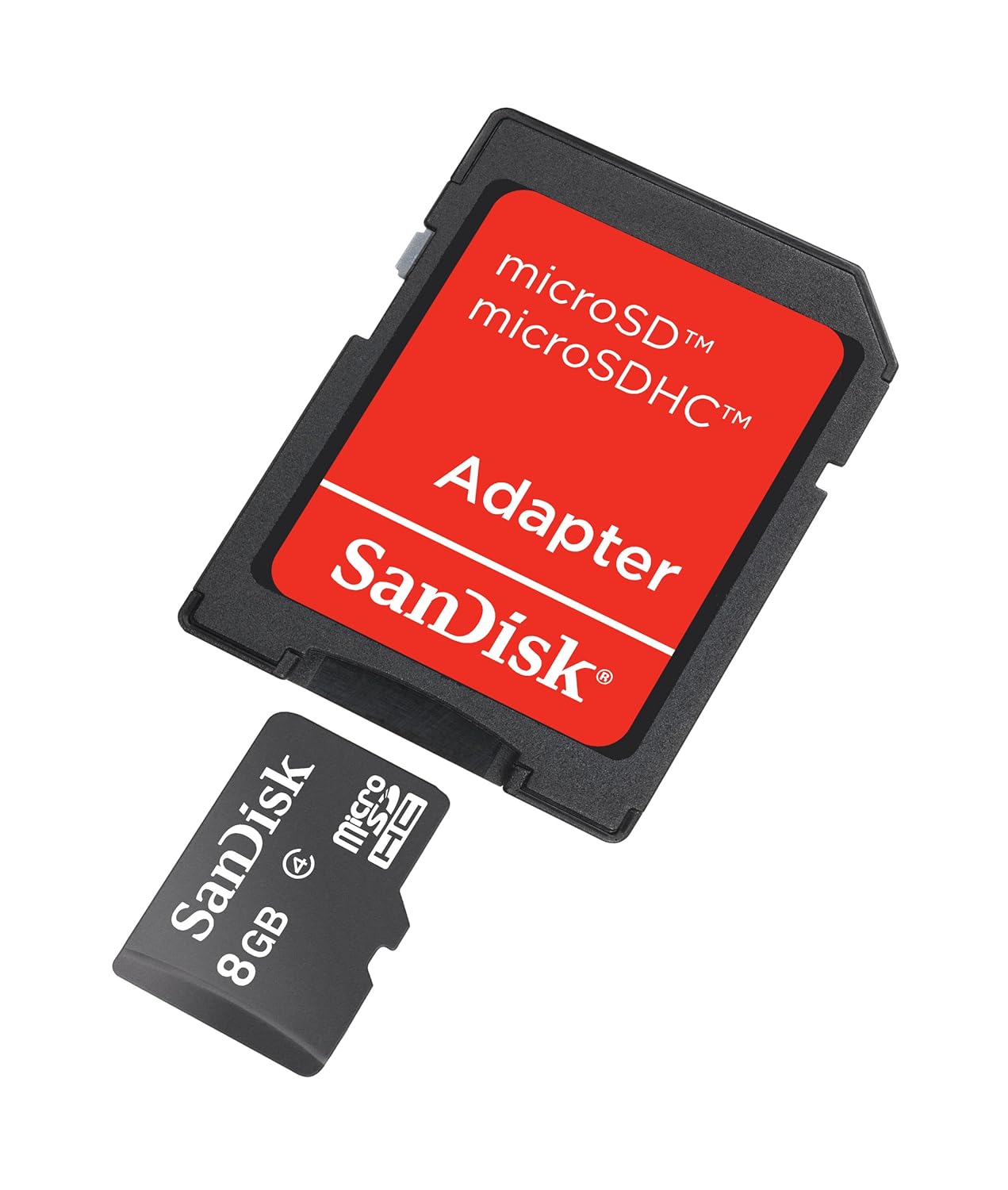 Micro SD card with a drive letter adjustment option