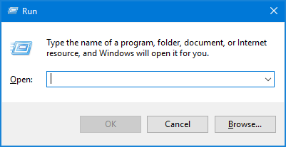 Open File Explorer and navigate to the Registry Editor.
Press Windows key + R to open the Run dialog box.