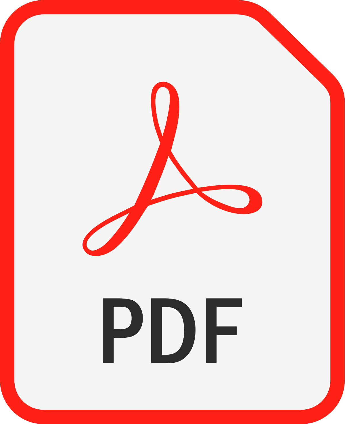 PDF file icon icon
