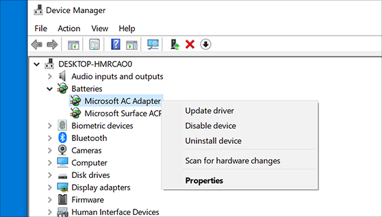 Right-click on the touchpad driver and select Update driver.
Choose Search automatically for updated driver software and follow the on-screen instructions.