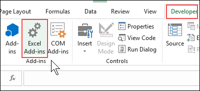 Select the add-in file and click OK to reinstall it.
Restart Excel to apply the changes.