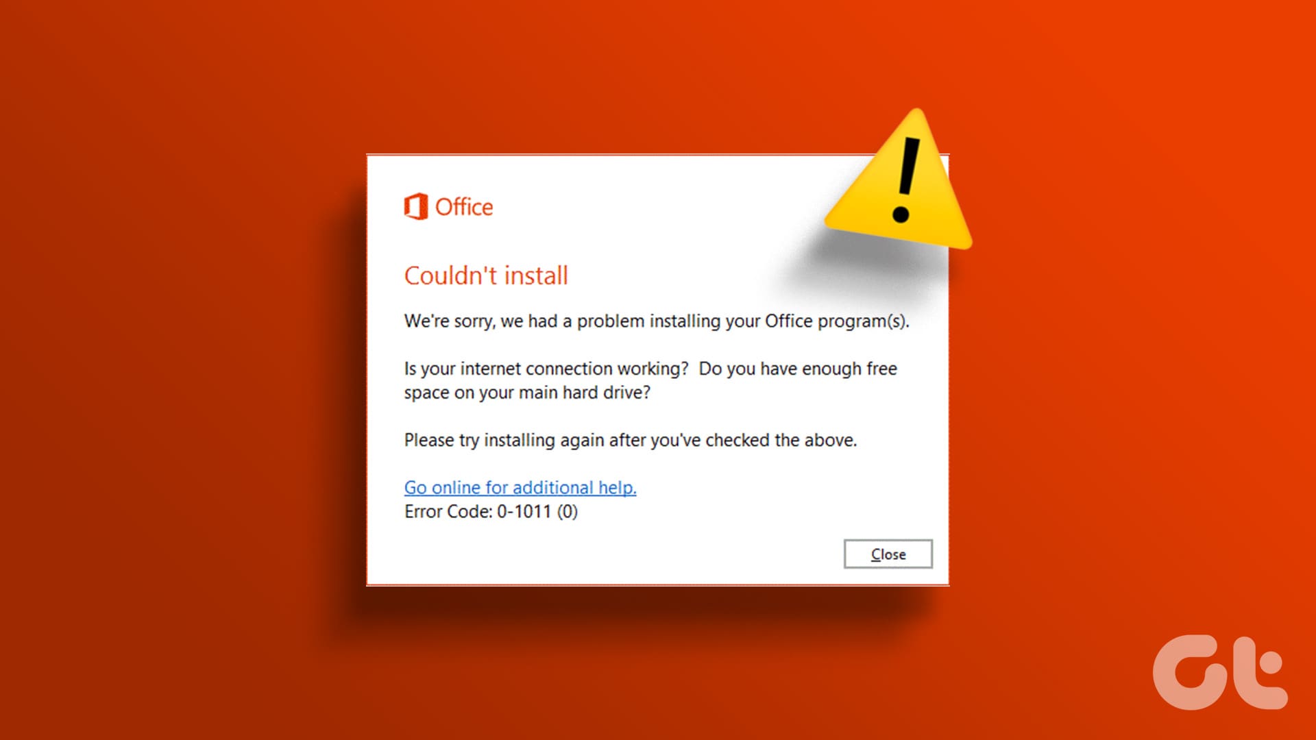 Step 9: In the Microsoft Office Installer window, select the Repair option and click Continue
Step 10: Follow the on-screen instructions to repair the Office programs