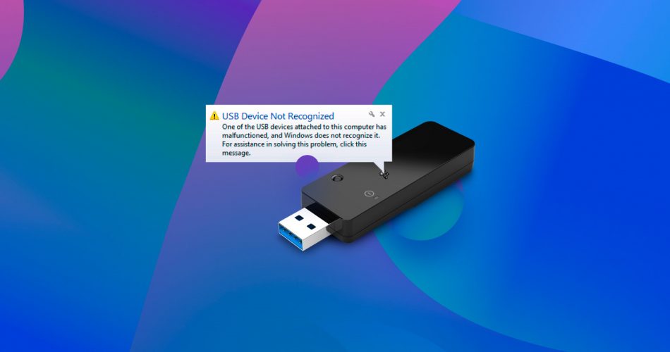 Try connecting a different device to the USB port on the monitor to see if it is recognized.
If the device is recognized, the problem may be with the original device or its drivers.