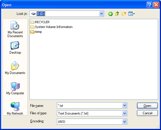 Windows system file check dialog box