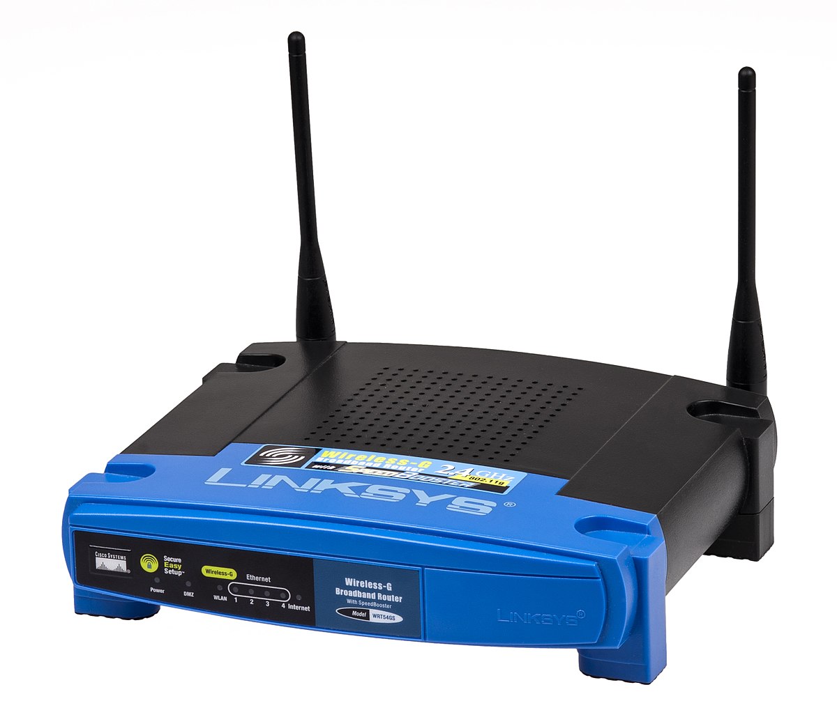 Wireless router with password input field