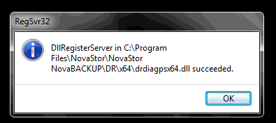 You should see a message confirming that the DLL was successfully registered.
Restart your computer to apply the changes.